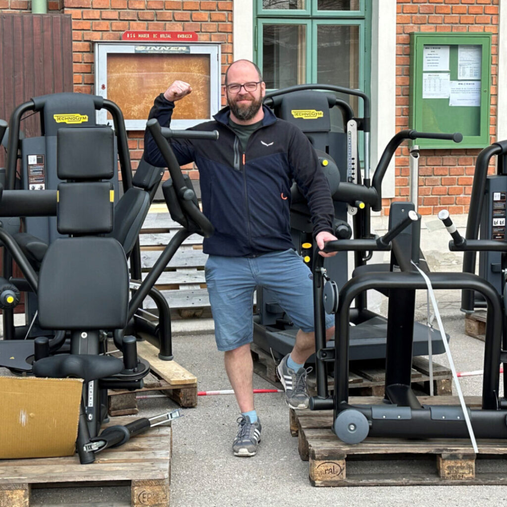 fitness mit person